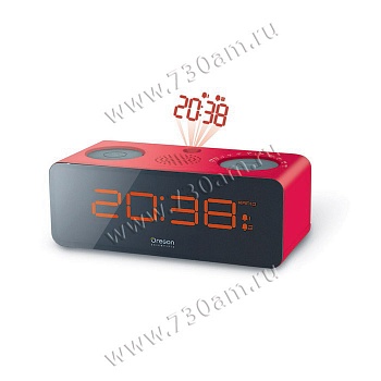 Проекционные часы с 2-я будильниками и FM-радио Oregon Scientific RRA320PN-r (красные)