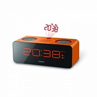 Проекционные часы с 2-я будильниками и FM-радио Oregon Scientific RRA320PN-o (оранжевые)