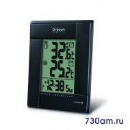 Термометр с часами и будильником RMR382